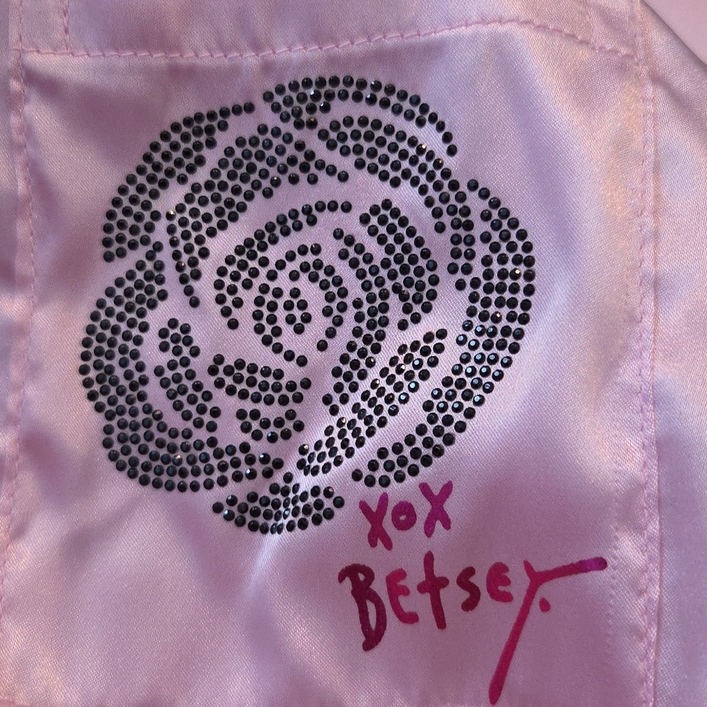 Betsey Johnson Satiny Pajamas L - Picture 6 of 6